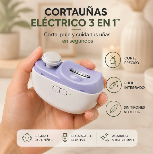 Cortauñas Electrico 3en1 TM